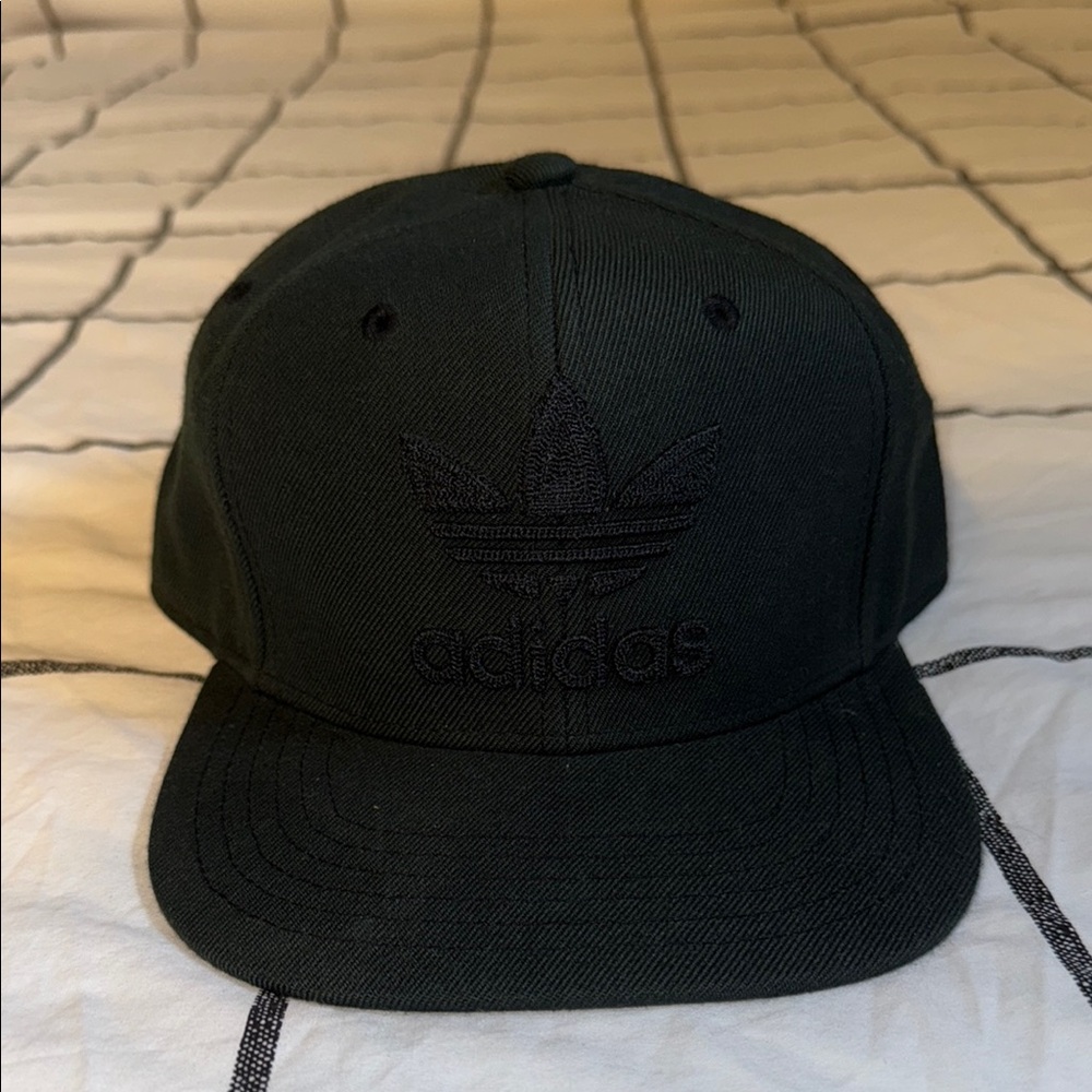 Adidas Black On Black Hat